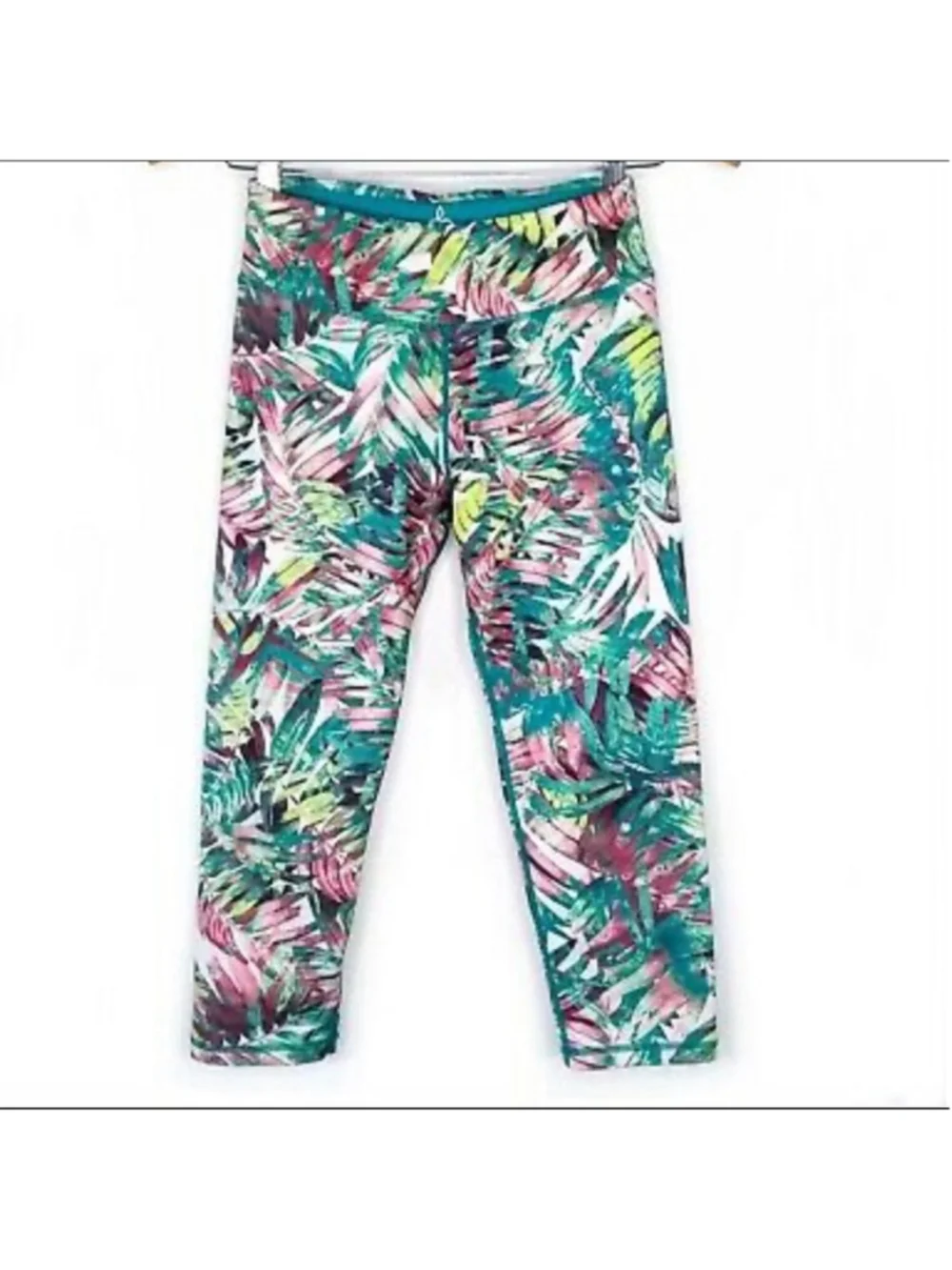 Prana Roxanne Dragonfly Paradise Print Capri Leggings